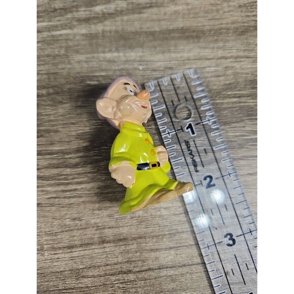 Dopey Vintage Disney Applause PVC Cake Topper Figure Snow White 7 Dwarves - Picture 4 of 4